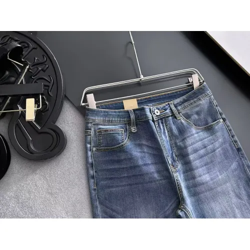 Replica Burberry Jeans For Men #1421219 $68.00 USD for Wholesale