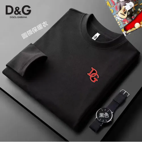 Replica Dolce & Gabbana D&G T-Shirts Long Sleeved For Men #1421469 $40.00 USD for Wholesale