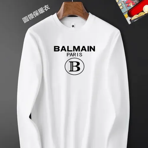 Balmain T-Shirts Long Sleeved For Men #1421481