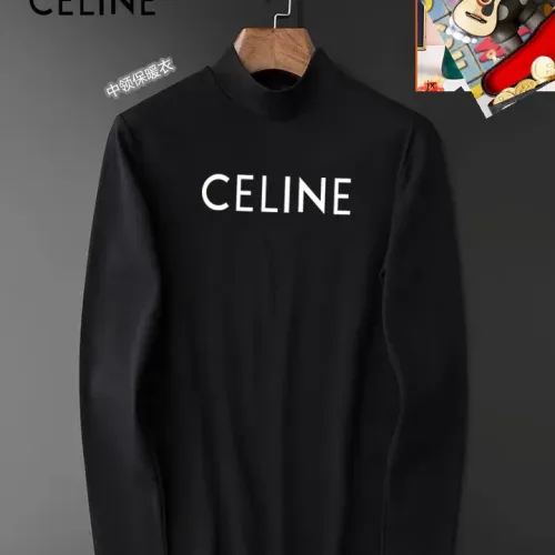 Celine T-Shirts Long Sleeved For Men #1421495