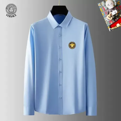 Versace Shirts Long Sleeved For Men #1421833