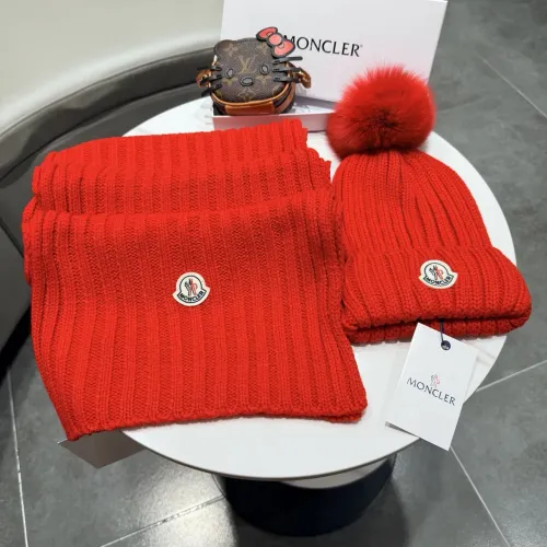 Moncler Hat and Scarf Set #1422086