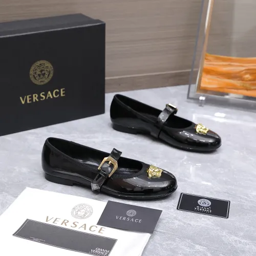 Replica Versace Flat Shoes For Women #1422332 $118.00 USD for Wholesale