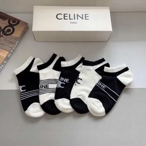 Replica Celine Socks #1422359 $27.00 USD for Wholesale