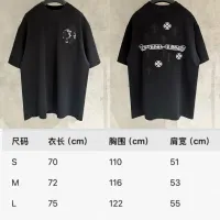 $56.00 USD Chrome Hearts T-Shirts Short Sleeved For Unisex #1418579