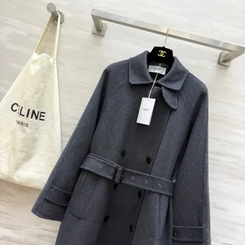 Replica Celine Coats Long Sleeved For Women #1422581 $230.00 USD for Wholesale