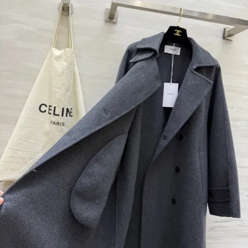 Replica Celine Coats Long Sleeved For Women #1422581 $230.00 USD for Wholesale