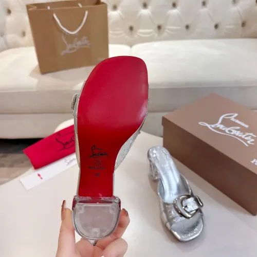 Replica Christian Louboutin CL Slippers For Women #1422743 $100.00 USD for Wholesale