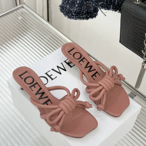 Replica LOEWE Slippers For Women #1422901 $100.00 USD for Wholesale