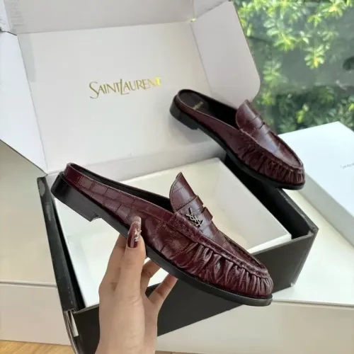 Replica Yves Saint Laurent YSL Slippers For Women #1422925 $125.00 USD for Wholesale
