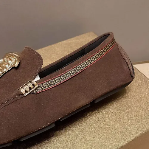 Replica Versace Leather Shoes For Men #1423013 $76.00 USD for Wholesale