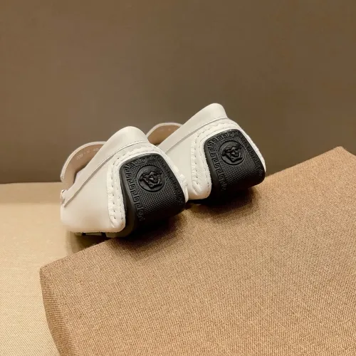 Replica Versace Leather Shoes For Men #1423015 $80.00 USD for Wholesale