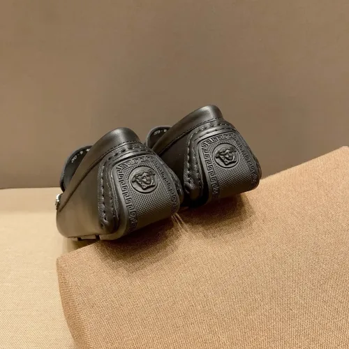 Replica Versace Leather Shoes For Men #1423016 $80.00 USD for Wholesale