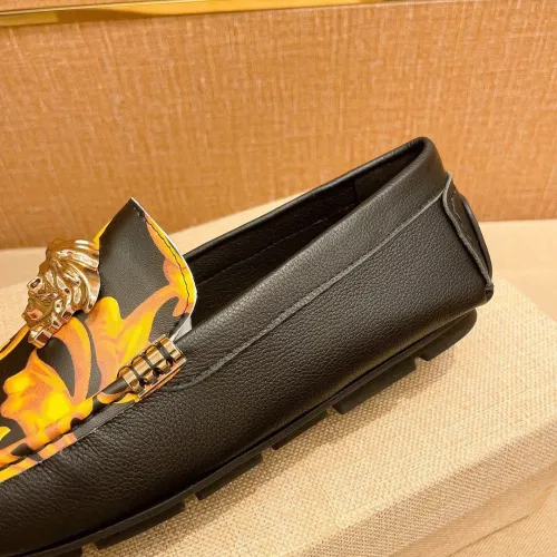 Replica Versace Leather Shoes For Men #1423031 $76.00 USD for Wholesale
