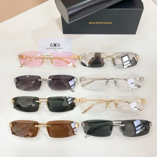 Replica Balenciaga AAA Quality Sunglasses #1423038 $60.00 USD for Wholesale