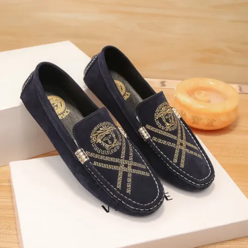 Versace Leather Shoes For Men #1423097