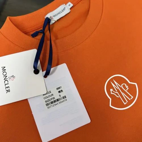 Replica Moncler T-Shirts Short Sleeved For Unisex #1423451 $32.00 USD for Wholesale