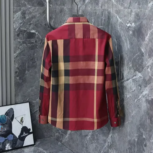 Replica Burberry Shirts Long Sleeved For Men #1423659 $38.00 USD for Wholesale