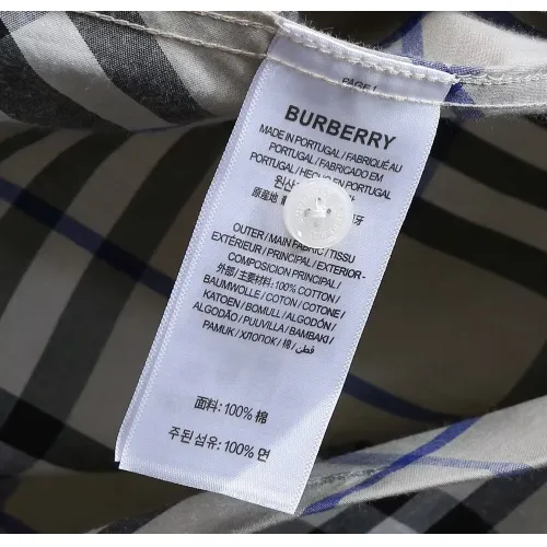 Replica Burberry Shirts Long Sleeved For Men #1423661 $42.00 USD for Wholesale
