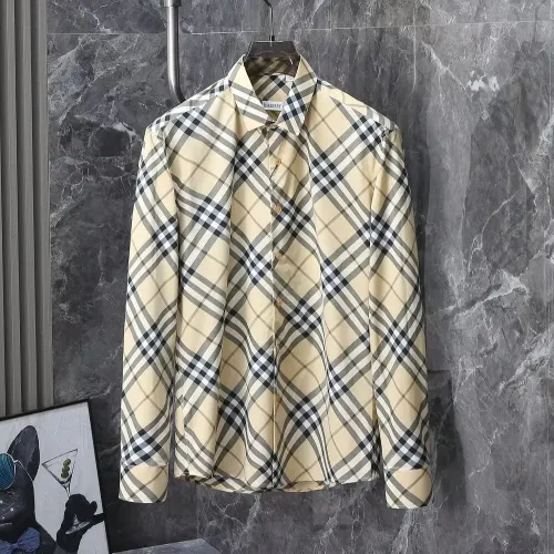Burberry Shirts Long Sleeved For Men #1423662