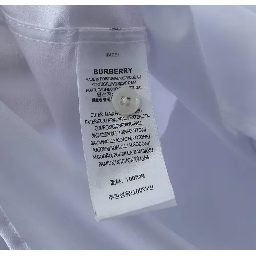 Replica Burberry Shirts Long Sleeved For Men #1423669 $40.00 USD for Wholesale