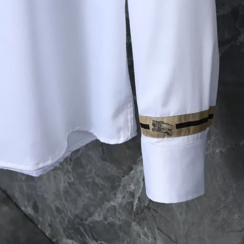 Replica Burberry Shirts Long Sleeved For Men #1423684 $40.00 USD for Wholesale