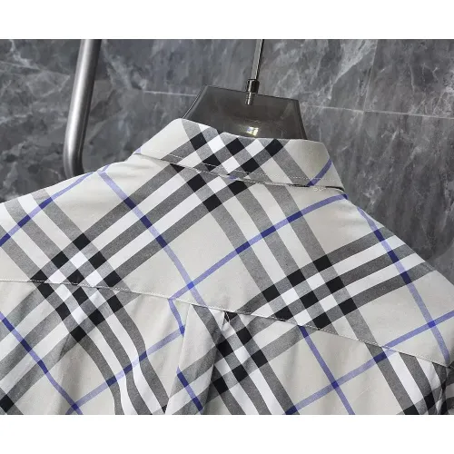 Replica Burberry Shirts Short Sleeved For Men #1423719 $39.00 USD for Wholesale