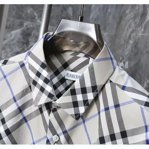 Replica Burberry Shirts Short Sleeved For Men #1423719 $39.00 USD for Wholesale