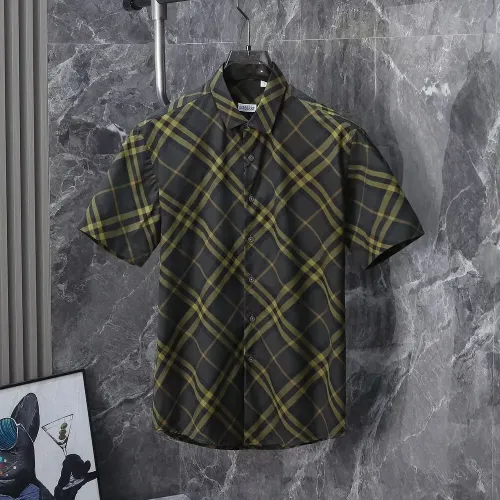 Burberry Shirts Short Sleeved For Men #1423722