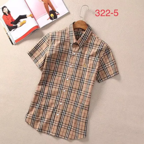 Burberry Shirts Short Sleeved For Women #1423745
