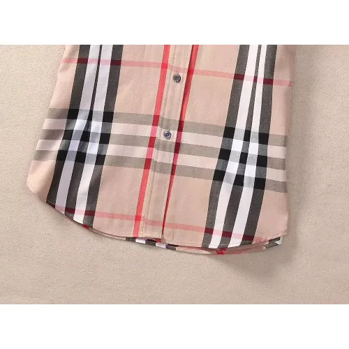 Replica Burberry Shirts Short Sleeved For Women #1423749 $36.00 USD for Wholesale