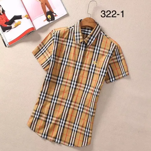 Burberry Shirts Short Sleeved For Women #1423750