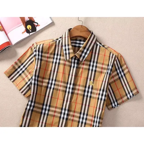 Replica Burberry Shirts Short Sleeved For Women #1423750 $36.00 USD for Wholesale