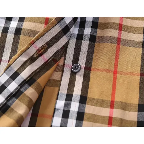 Replica Burberry Shirts Short Sleeved For Women #1423750 $36.00 USD for Wholesale