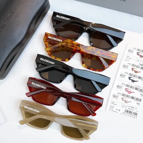 Replica Balenciaga AAA Quality Sunglasses #1423802 $60.00 USD for Wholesale