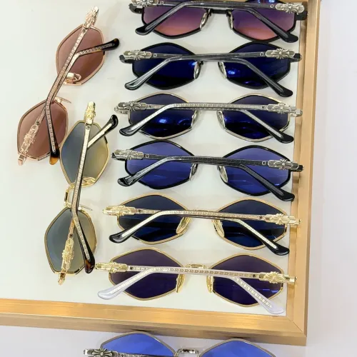 Replica Chrome Hearts AAA Quality Sunglasses #1423903 $85.00 USD for Wholesale