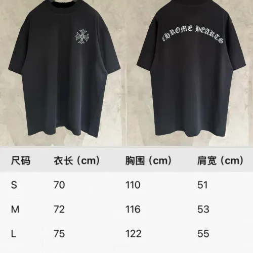 Replica Chrome Hearts T-Shirts Short Sleeved For Unisex #1424111 $56.00 USD for Wholesale