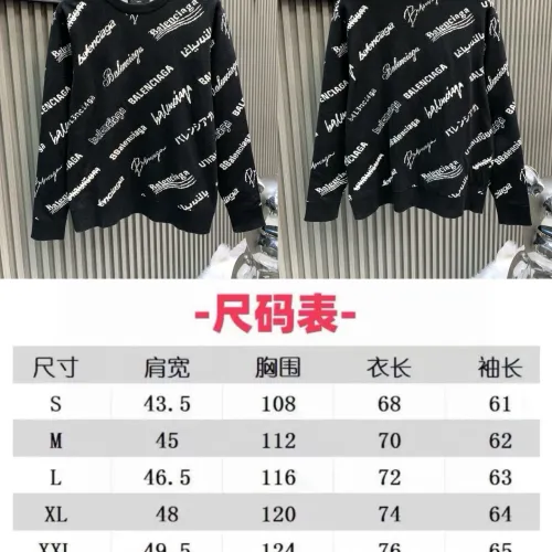 Replica Balenciaga Sweaters Long Sleeved For Unisex #1424144 $68.00 USD for Wholesale
