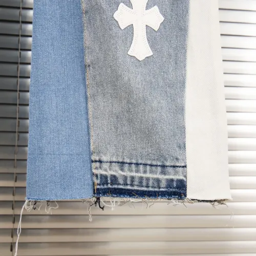 Replica Chrome Hearts Jeans For Men #1424489 $48.00 USD for Wholesale
