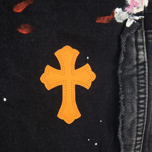 Replica Chrome Hearts Jeans For Men #1424495 $48.00 USD for Wholesale