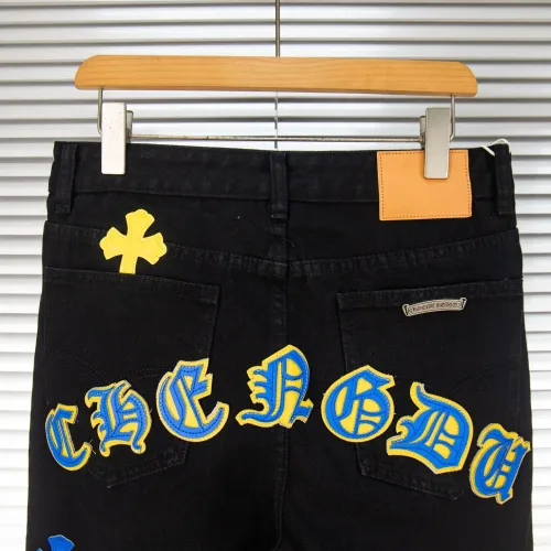 Replica Chrome Hearts Jeans For Men #1424501 $52.00 USD for Wholesale
