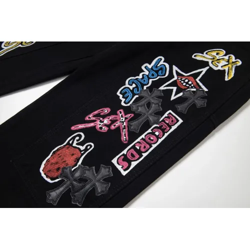 Replica Chrome Hearts Jeans For Men #1424664 $52.00 USD for Wholesale