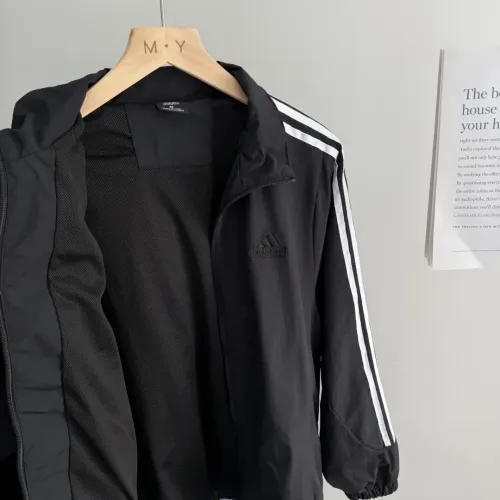 Replica Adidas Jackets Long Sleeved For Unisex #1424827 $48.00 USD for Wholesale