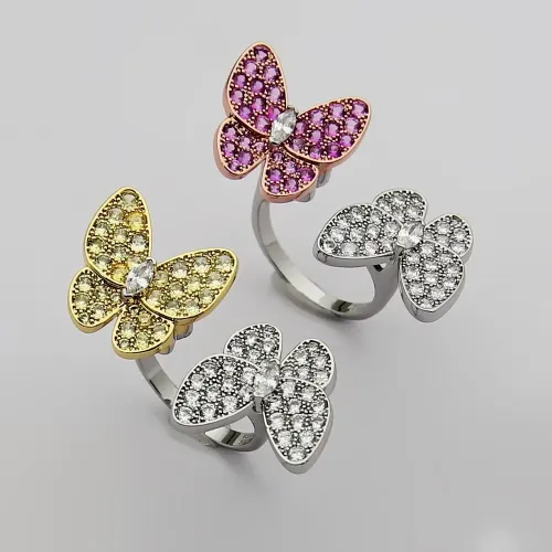 Replica Van Cleef & Arpels Rings For Women #1425128 $25.00 USD for Wholesale