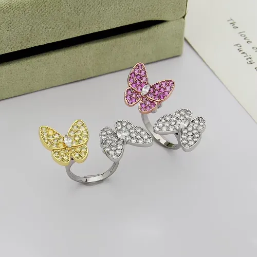 Replica Van Cleef & Arpels Rings For Women #1425129 $25.00 USD for Wholesale
