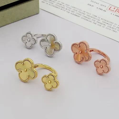 Replica Van Cleef & Arpels Rings For Women #1425130 $25.00 USD for Wholesale