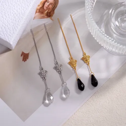 Replica Versace Earrings For Women #1425174 $25.00 USD for Wholesale