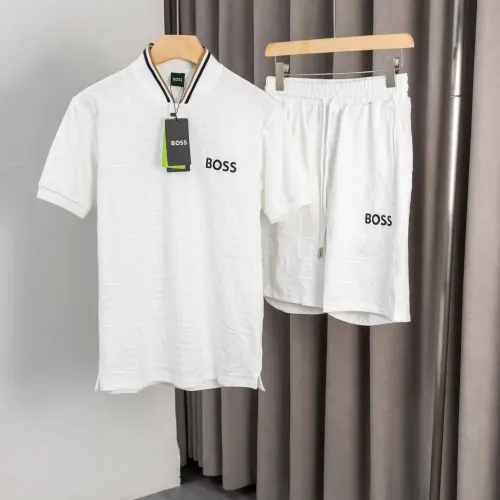 Boss Tracksuits Short Sleeved For Men #1425512