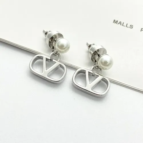 Replica Valentino Earrings For Women #1425707 $25.00 USD for Wholesale
