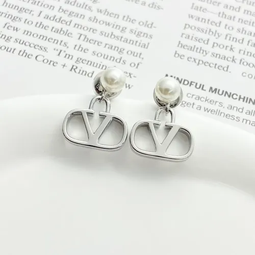 Replica Valentino Earrings For Women #1425707 $25.00 USD for Wholesale